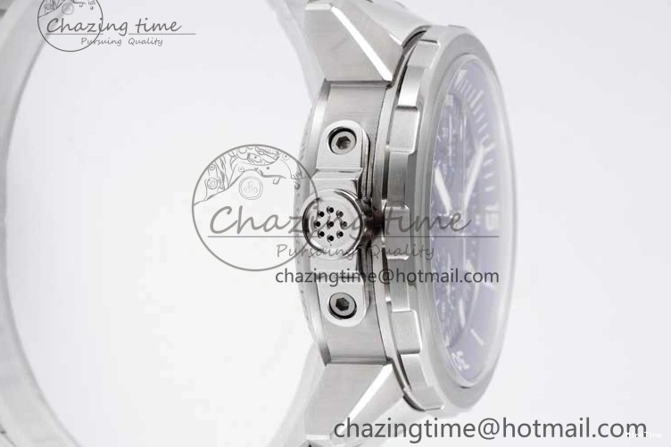 MIROTIME 0302 Aquatimer Chrono SS V6SF 1:1 Best Edition Blue Dial on SS Bracelet A Modern 7032